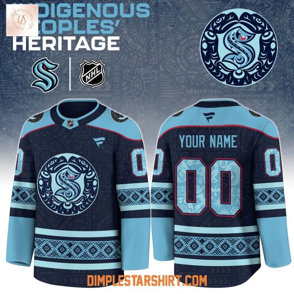 Seattle Kraken Indigenous Peoples' Heritage Hockey Jersey