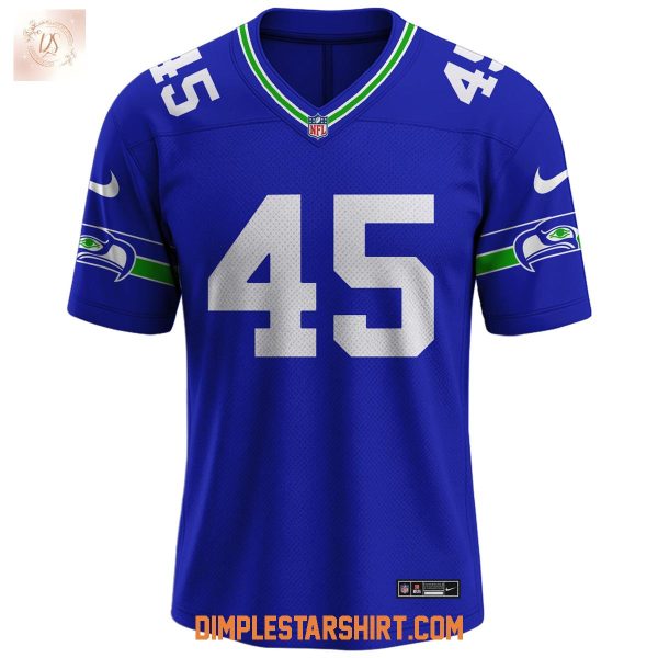 Seattle Seahawks Kenny Easley 1959  2025 Thank For Memories Jersey