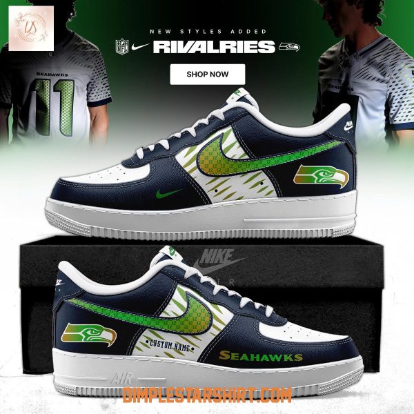Seattle Seahawks Rivalries Uniform 2025 Air Force 1 Shoes