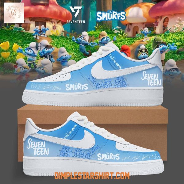 Seventeen x The Smurfs Air Force 1 Shoes