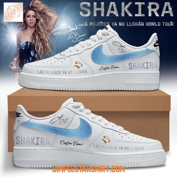 Shakira Las Mujeres Ya No Lloran World Tour Signature Air Force 1 Shoes