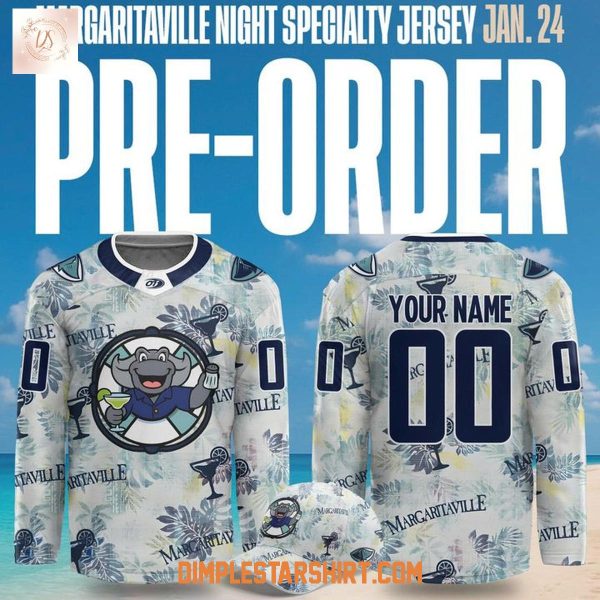 South Carolina Stingrays Margaritaville Night Special 2025 Jersey