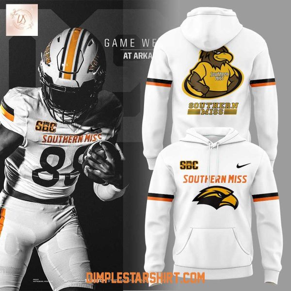 Southern Miss Football Game Week At Arkansas State 2025 Hoodie Shirt