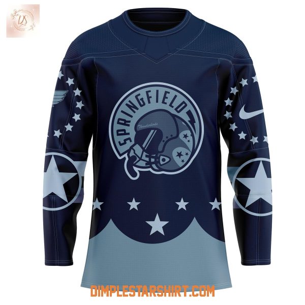 Springfield Thunderbirds Military Appreciation 2025 Hockey Jersey