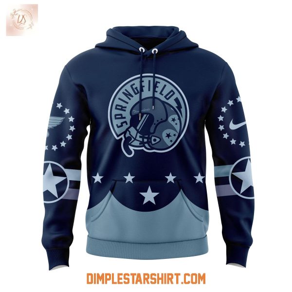 Springfield Thunderbirds Military Appreciation 2025 Hoodie Shirt