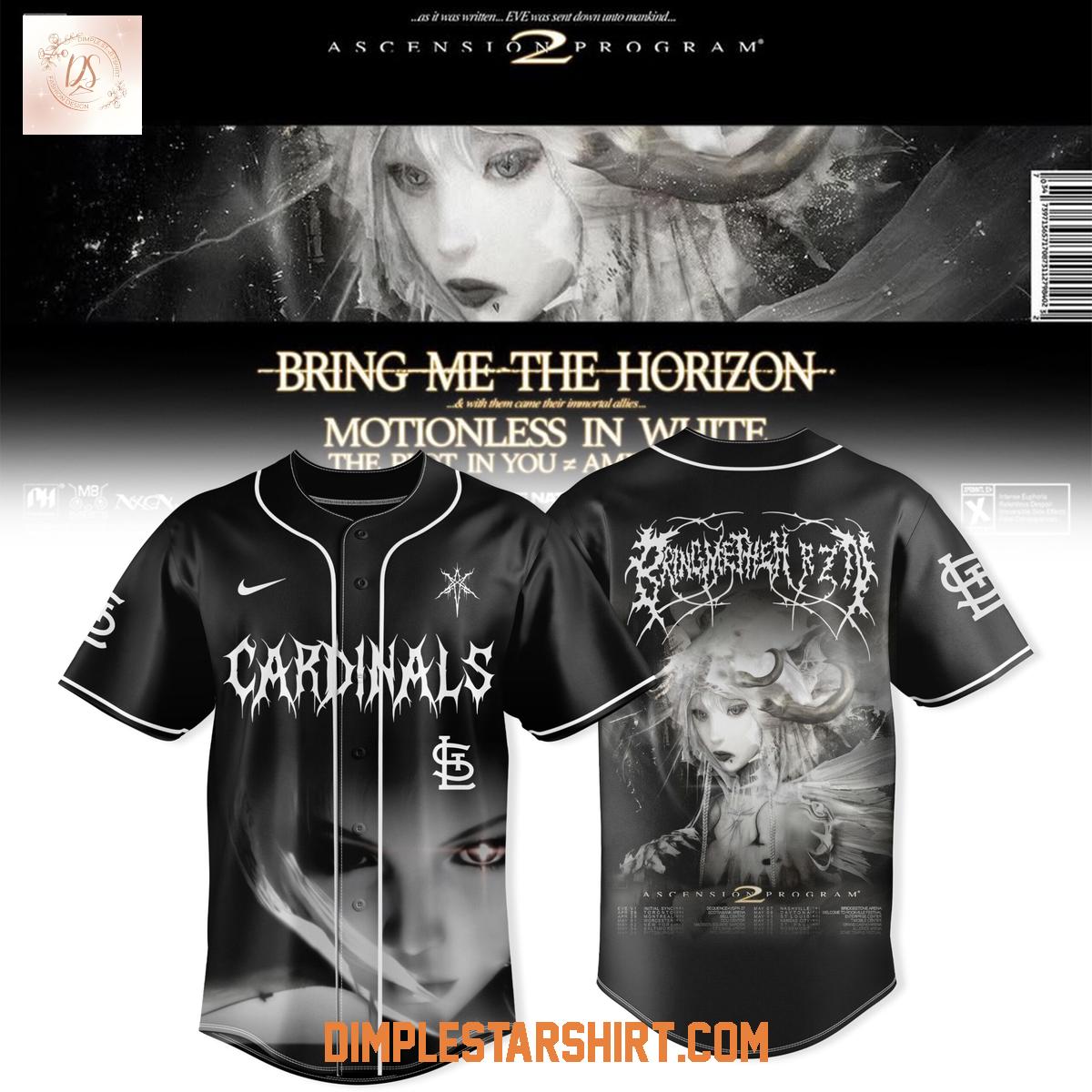 St. Louis Cardinals x Bring Me The Horizon N. American Ascension Program 2 Jersey St. Louis Cardinals x Bring Me The Horizon N. American Ascension Program 2 Jersey