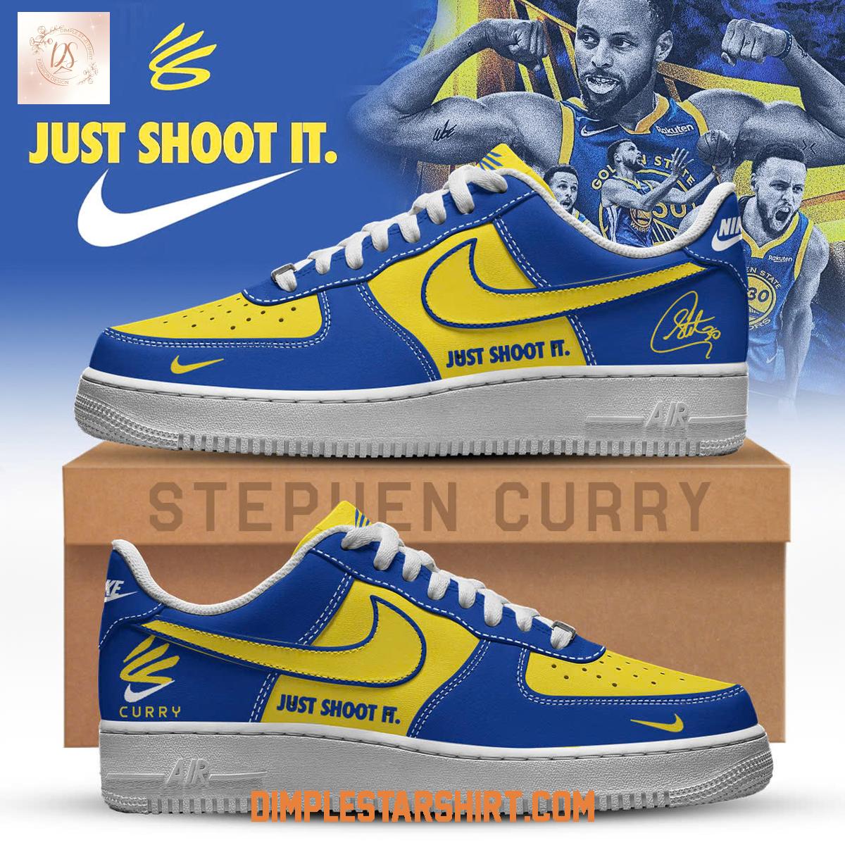 Steph Curry Just Shoot It Air Force 1 Shoes Steph Curry Just Shoot It Air Force 1 Shoes