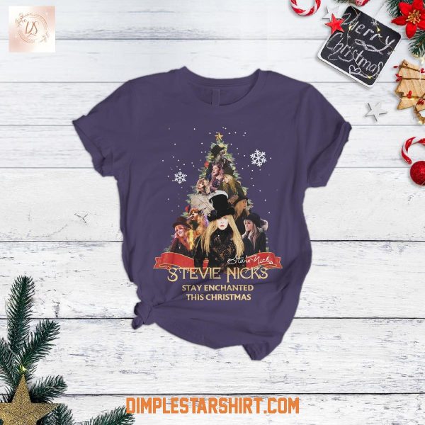Stevie Nicks Stay Enchanted This Christmas Pajamas Set