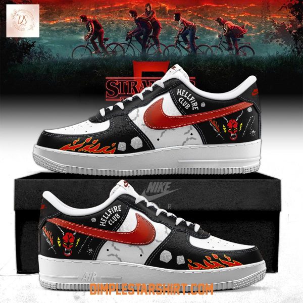 Stranger Things 5 Hellfire Club Air Force 1 Shoes