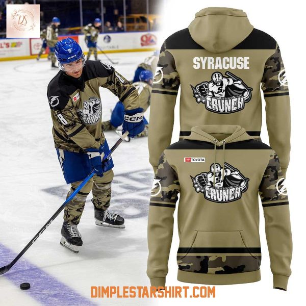 Syracuse Crunch Military 2025 Hoodie T-Shirt