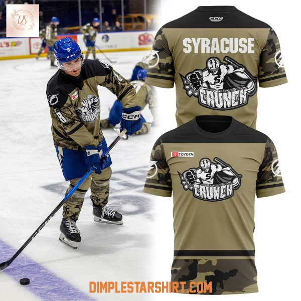 Syracuse Crunch Military 2025 Hoodie T Shirt