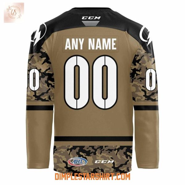 Syracuse Crunch Military Night 2025 Hockey Jersey