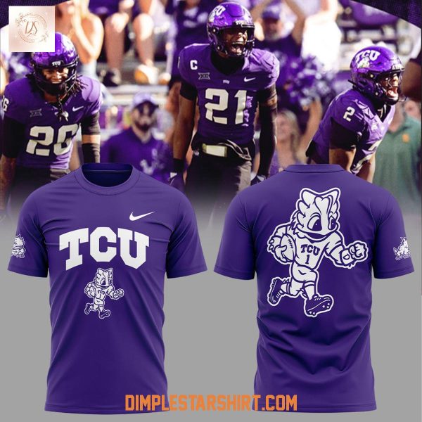 TCU Football SuperFrog 2025 Hoodie Shirt