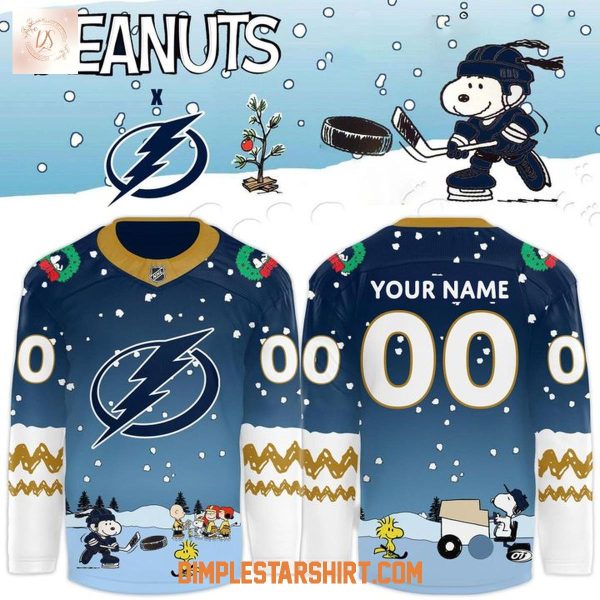 Tampa Bay Lightning Peanuts Christmas 2025 Jersey