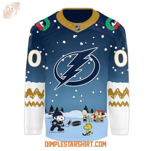 Tampa Bay Lightning Peanuts Christmas 2025 Jersey