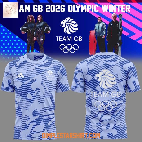 Team GB 2026 Olympic Winter Hoodie Shirt