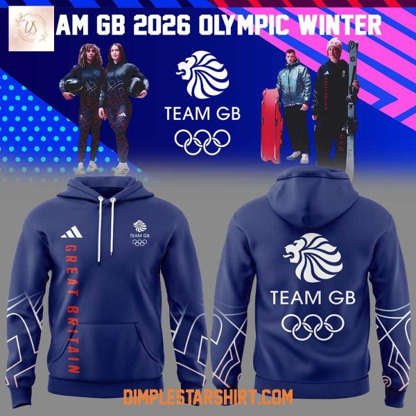 Team GB Kit For The Milano Cortina 2026 Olympic Winter Hoodie Shirt