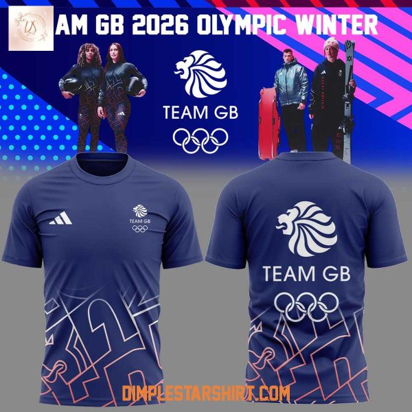 Team GB Kit For The Milano Cortina 2026 Olympic Winter Hoodie Shirt