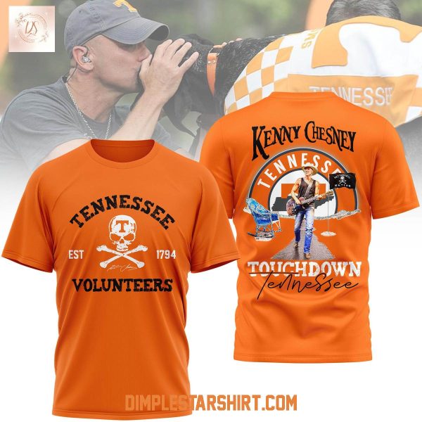 Tennessee Volunteers x Kenny Chesney Touchdown Shirt