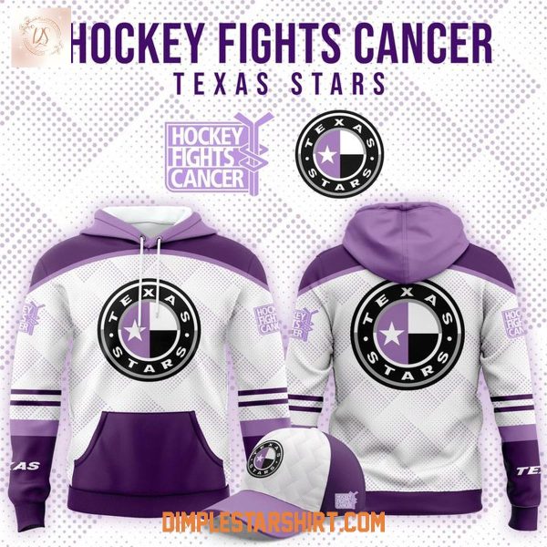 Texas Stars Hockey Fight Cancer 2025 Hoodie T Shirt