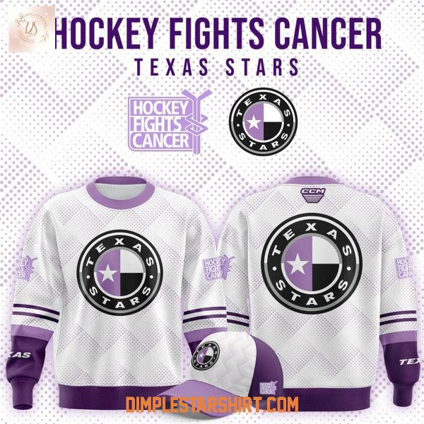 Texas Stars Hockey Fight Cancer 2025 Hoodie T Shirt