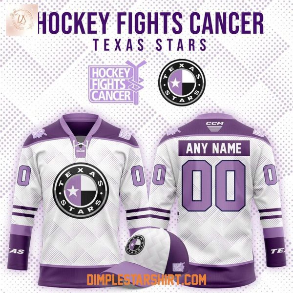 Texas Stars Hockey Fight Cancer 2025 Jersey