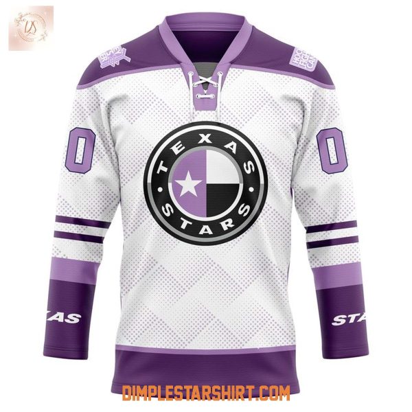 Texas Stars Hockey Fight Cancer 2025 Jersey