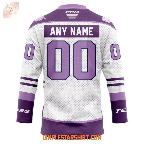 Texas Stars Hockey Fight Cancer 2025 Jersey