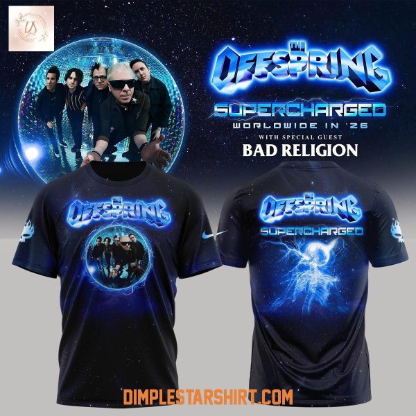 The Offspring Supercharged Worldwide 2025 Hoodie T Shirt