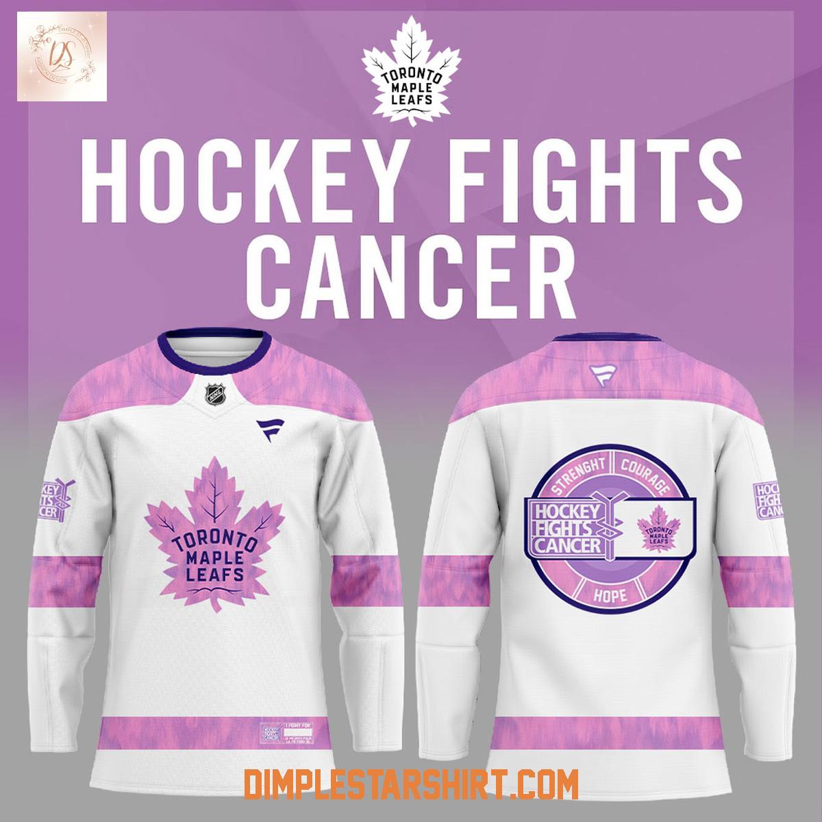 Toronto Maple Leafs Hockey Fights Cancer 2025 Hockey Jersey Toronto Maple Leafs Hockey Fights Cancer 2025 Hockey Jersey
