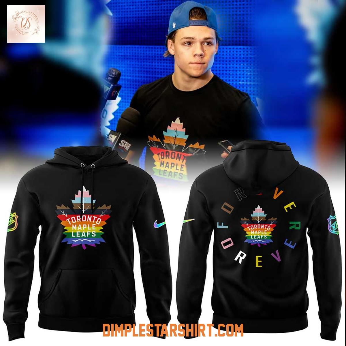 Toronto Maple Leafs Pride Night 2025 Hoodie T-Shirt Toronto Maple Leafs Pride Night 2025 Hoodie T-Shirt