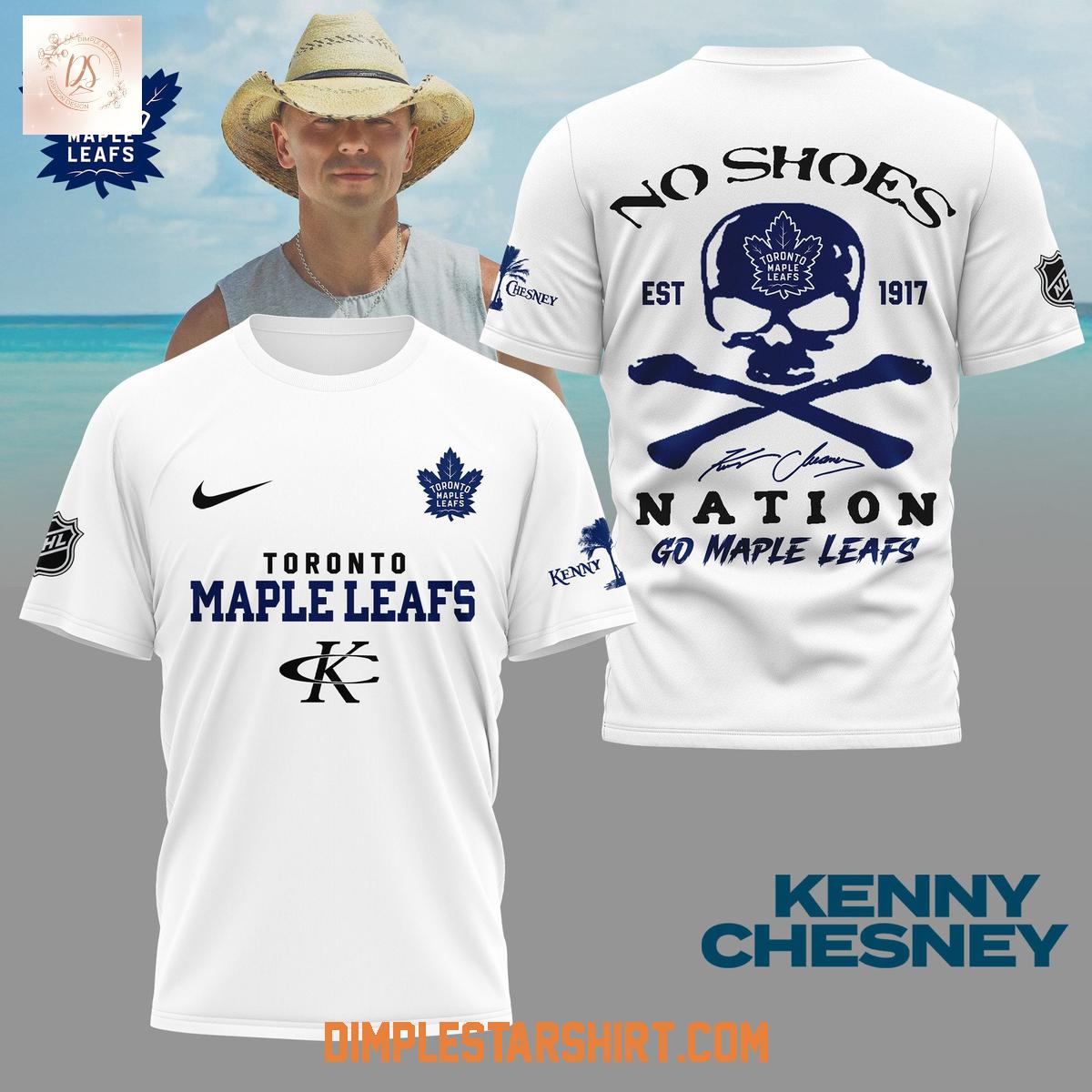Toronto Maple Leafs x Kenny Chesney No Shoes Nation Shirt Toronto Maple Leafs x Kenny Chesney No Shoes Nation Shirt