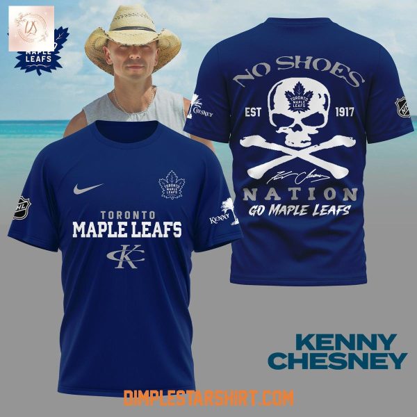 Toronto Maple Leafs x Kenny Chesney No Shoes Nation Shirt