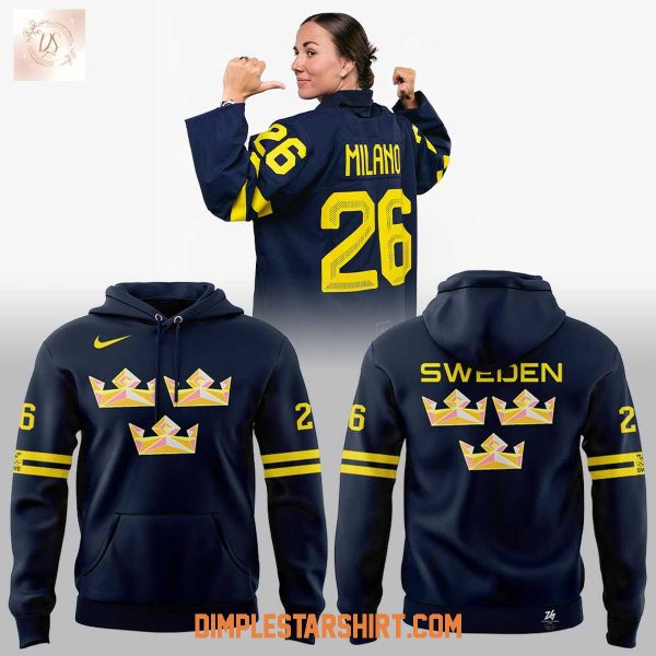 Tre Kronor x Sweden Hockey Olympic 2026 Hoodie T Shirt
