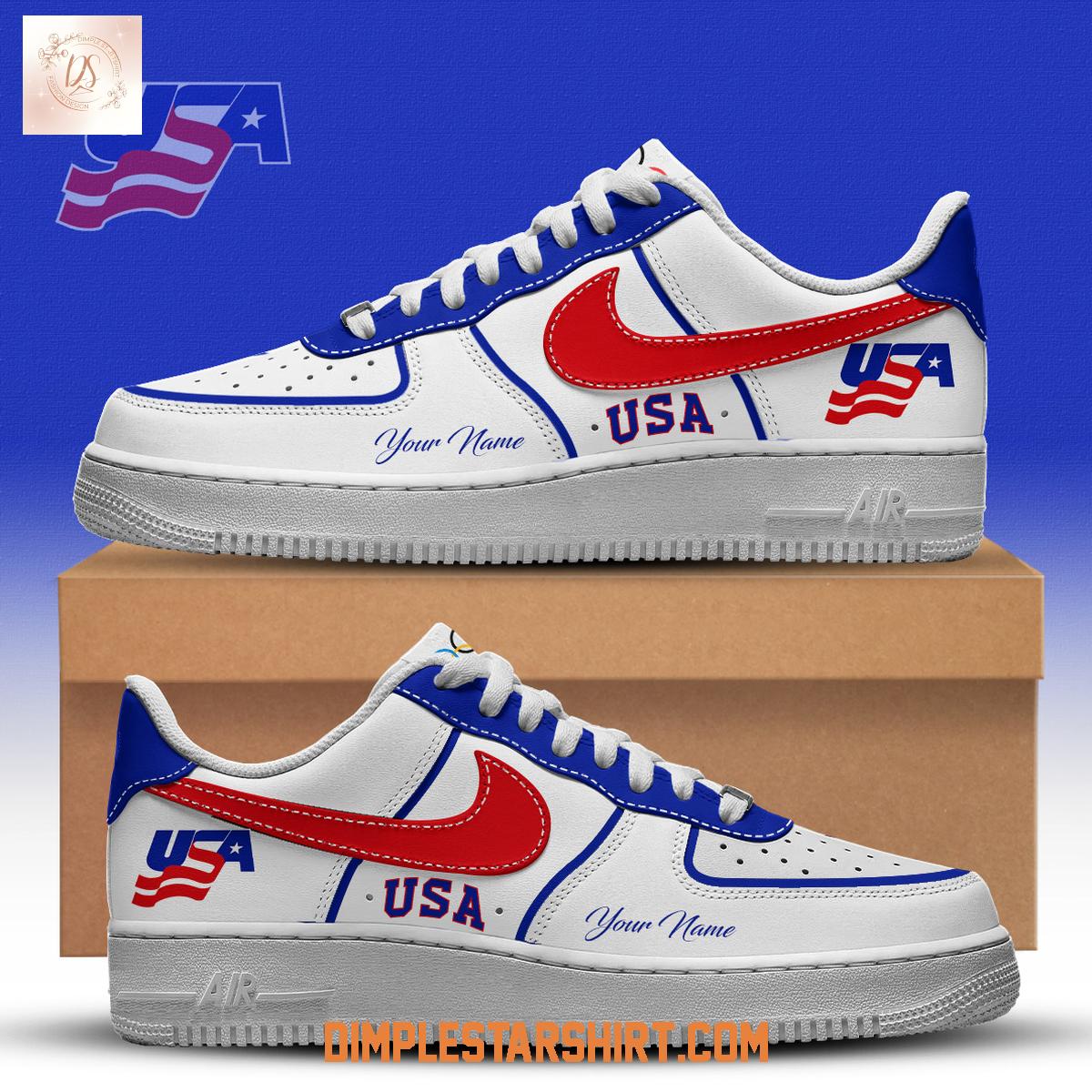 USA Hockey 2026 Olympic Air Force 1 Shoes USA Hockey 2026 Olympic Air Force 1 Shoes