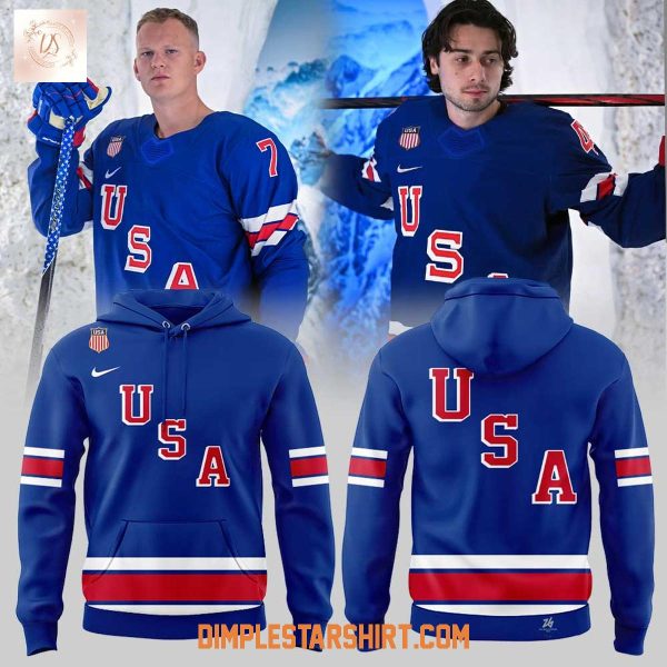 USA Hockey Team 2026 Olympic Hoodie T-Shirt