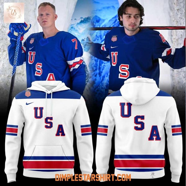 USA Hockey Team 2026 Olympic Hoodie T Shirt