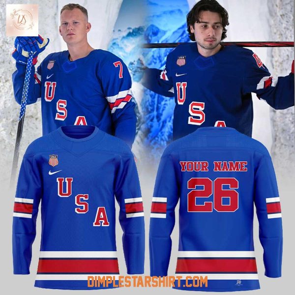 USA Hockey Unveils Its 2026 Olympic Custom Hockey Jersey