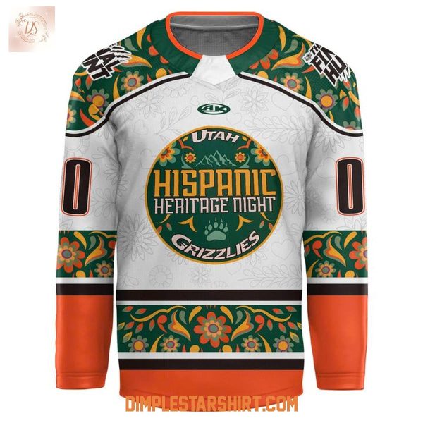 Utah Grizzlies Hispanic Heritage Night 2025 Jersey