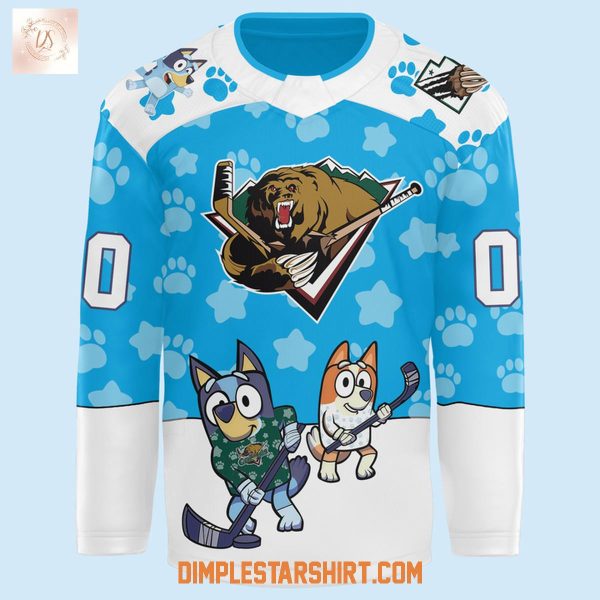 Utah Grizzlies x Bluey Season 2025 26 Jersey