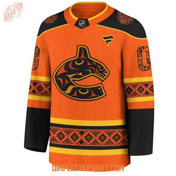 Vancouver Canucks Indigenous Peoples' Heritage Jersey