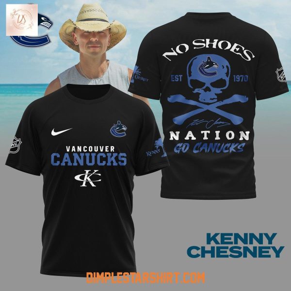Vancouver Canucks x Kenny Chesney No Shoes Nation Shirt