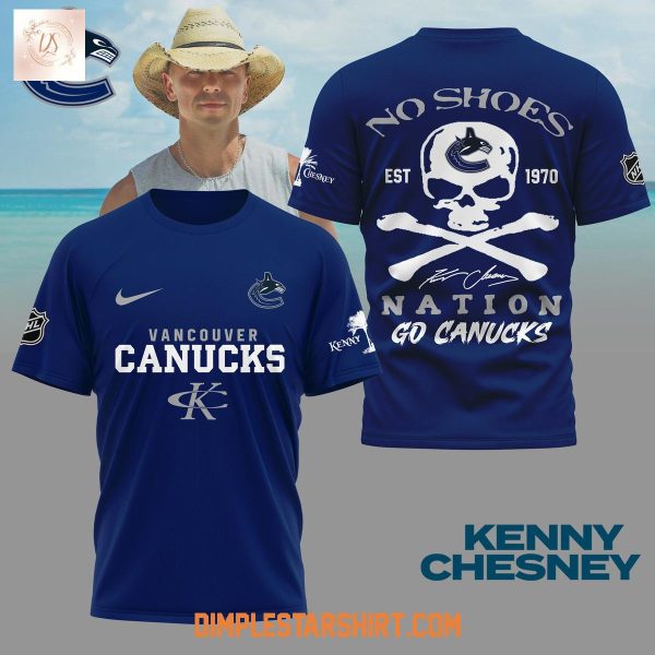 Vancouver Canucks x Kenny Chesney No Shoes Nation Shirt