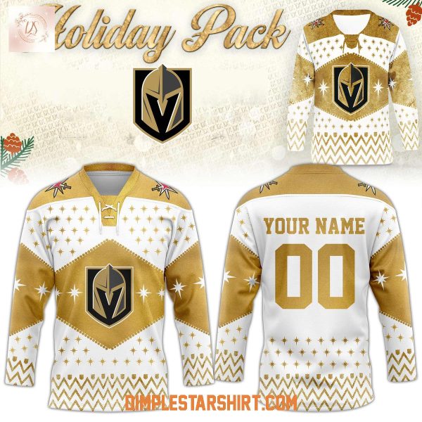 Vegas Golden Knight Christmas Holiday Sweater Jersey