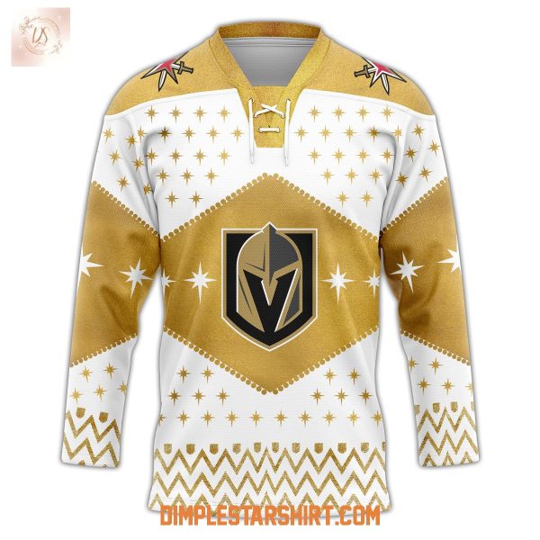 Vegas Golden Knight Christmas Holiday Sweater Jersey