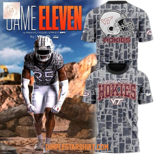 Virginia Tech Hokies Stone Wall 2025 Hoodie T Shirt