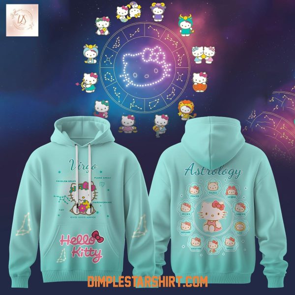 Virgo Grace x Hello Kitty Astrology Hoodie Shirt
