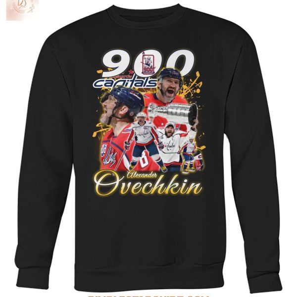Washington Capitals Alexander Ovechkin 900 Goals T Shirt