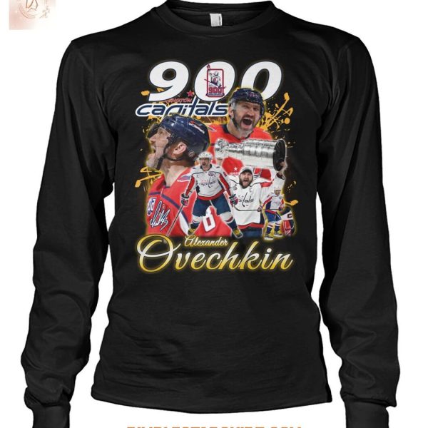 Washington Capitals Alexander Ovechkin 900 Goals T Shirt