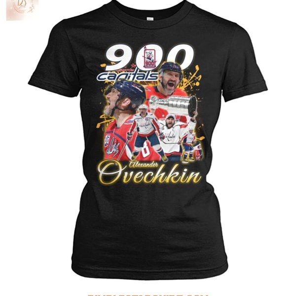 Washington Capitals Alexander Ovechkin 900 Goals T Shirt